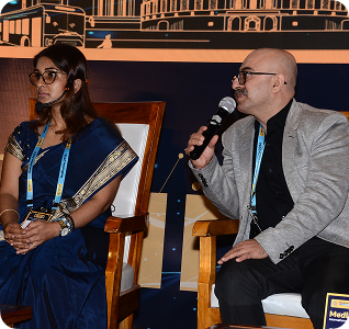Panel discussion with two speakers